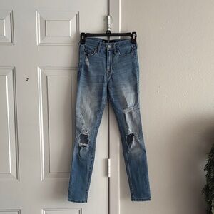 Hollister High Rise Super Skinny Crop | Size 00R